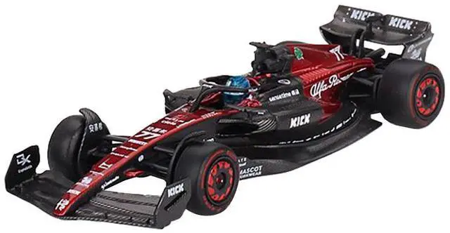 Alt view image 2 of 6 - Alfa Romeo C43 #77 "Alfa Romeo F1 Team Kick" F1 "Australian GP" (2023) Limited Edition 1/64 Diecast Model Car by Mini GT