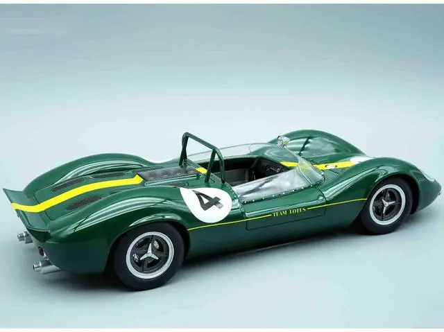 Alt view image 2 of 3 - Lotus Type 30 #4 Jim Clark "Team Lotus" "Oulton Park Tourist Trophy" (1965) Limited Ed to 70 pcs 1/18 Model Car by Tecnomodel