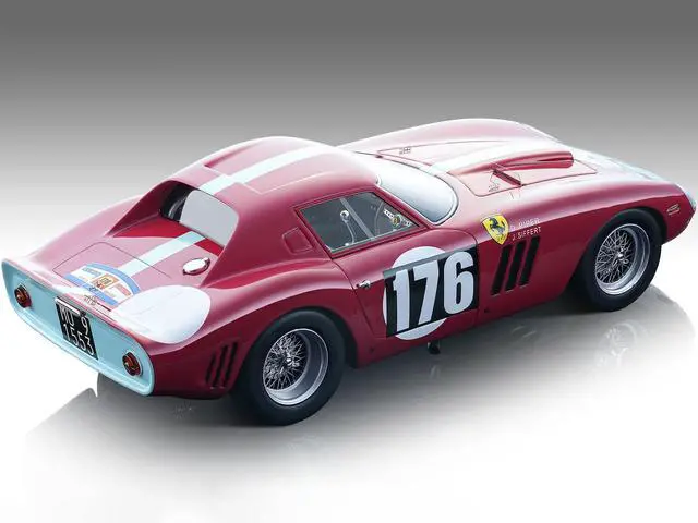 Alt view image 2 of 3 - Ferrari 250 GTO #176 "Tour de France" (1964) "Mythos Series" Limited Edition to 75 pieces Worldwide 1/18 Model Car by Tecnomodel