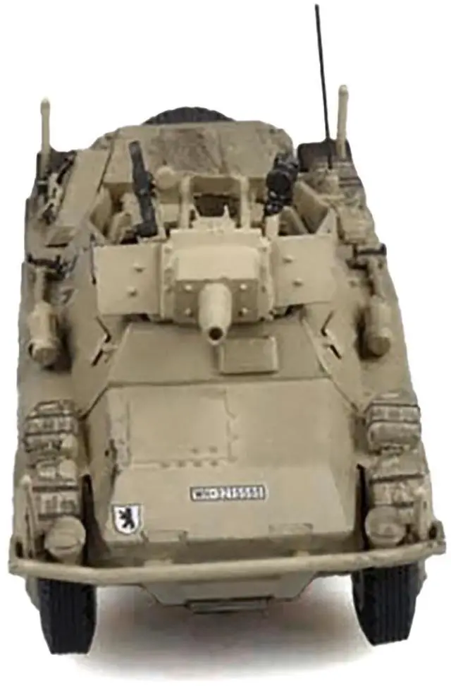 Alt view image 4 of 6 - Sd.Kfz. 234/3 Armored Vehicle "#03, 3rd Panzer Division, Hungary" (1945) German Army 1/72 Die Cast Model by Panzerstahl