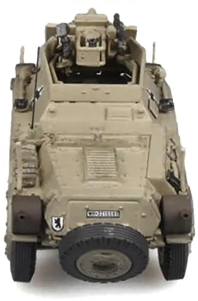 Alt view image 5 of 6 - Sd.Kfz. 234/3 Armored Vehicle "#03, 3rd Panzer Division, Hungary" (1945) German Army 1/72 Die Cast Model by Panzerstahl