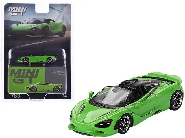 Main image of McLaren 750S Spider Mantis Green Limited Edition 1/64 Diecast Model Car by Mini GT