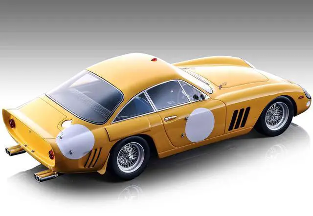 Alt view image 2 of 3 - Ferrari 330 LMB Yellow "Press Version" (1963) "Mythos Series" Limited Edition to 55 pieces 1/18 Model Car by Tecnomodel