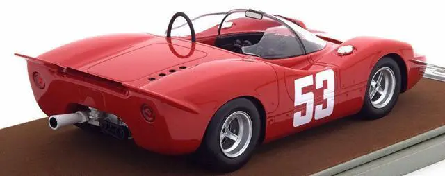 Alt view image 2 of 3 - Abarth 2000 S 1969 Winner Nurburgring Toine Hazemans Limited Edition to 100pcs 1/18 Model Car by Tecnomodel