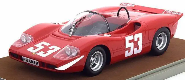 Main image of Abarth 2000 S 1969 Winner Nurburgring Toine Hazemans Limited Edition to 100pcs 1/18 Model Car by Tecnomodel