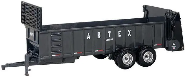 Alt view image 2 of 3 - Artex SBX800 Spreader Dark Gray 1/64 Diecast Model by SpecCast