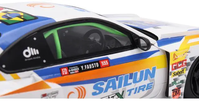 Alt view image 2 of 6 - Nissan LB-Super Silhouette S15 SILVIA #555 Yukio Fausto "Formula Drift Japan" (2023) 1/18 Model Car by Top Speed