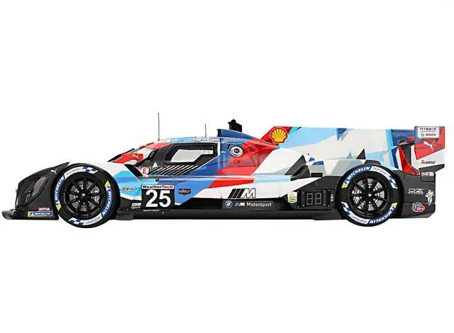 Alt view image 3 of 11 - BMW M Hybrid V8 GTP #25 "BMW M Team RLL" "24 Hours of Daytona" (2024) 1/18 Model Car by Top Speed