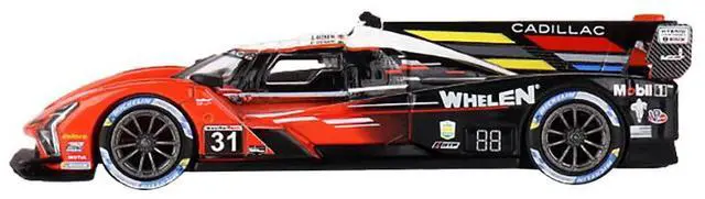 Alt view image 2 of 4 - Cadillac V-Series.R #31 "Whelen Engineering Racing" Winner IMSA "12 Hours of Sebring" (2023) 1/64 Diecast Model Car by Mini GT