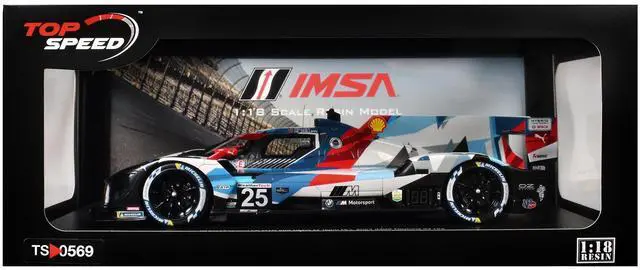 Alt view image 6 of 11 - BMW M Hybrid V8 GTP #25 "BMW M Team RLL" "24 Hours of Daytona" (2024) 1/18 Model Car by Top Speed