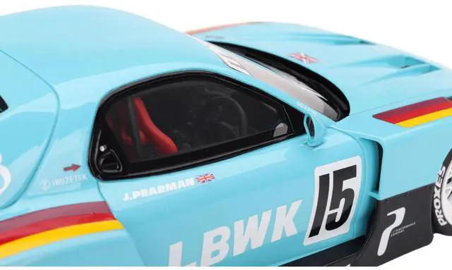 Alt view image 2 of 6 - Mazda RX-7 LB-Super Silhouette RHD (Right Hand Drive) #15 James Pearman "Liberty Walk Europe" 1/18 Model Car by Top Speed