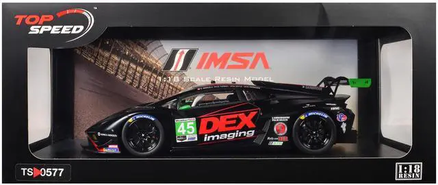 Alt view image 6 of 6 - Lamborghini Huracan GT3 EVO2 #45 "Wayne Taylor Racing with Andretti" "24 Hours of Daytona" (2024) 1/18 Model Car by Top Speed