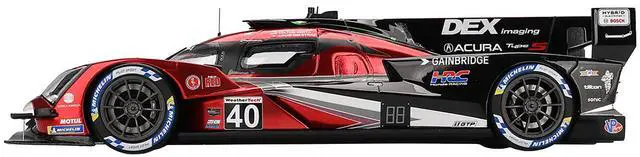 Alt view image 3 of 6 - Acura ARX-06 GTP #40 "Wayne Taylor Racing with Andretti" Winner "12 Hours of Sebring" (2024) 1/18 Model Car by Top Speed