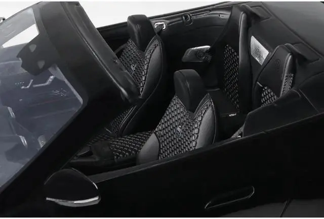 Alt view image 2 of 6 - Brabus 750 BODO Buschmann Edition Obsidian Black 1/18 Model Car by GT Spirit