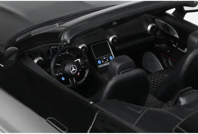 Alt view image 3 of 6 - Brabus 750 BODO Buschmann Edition Obsidian Black 1/18 Model Car by GT Spirit