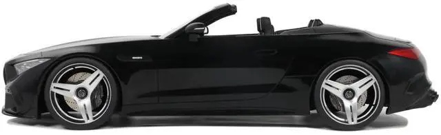 Alt view image 4 of 6 - Brabus 750 BODO Buschmann Edition Obsidian Black 1/18 Model Car by GT Spirit