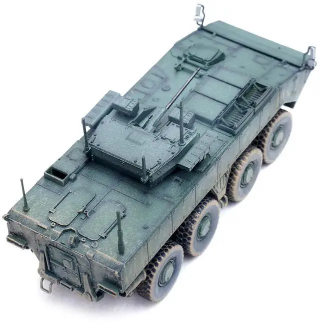 Alt view image 5 of 6 - Bumerang (Object K-17) IFV "Russian Army" Green Camouflage "Armor Premium" Series 1/72 Diecast Model by Panzerkampf
