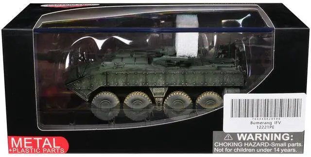 Alt view image 6 of 6 - Bumerang (Object K-17) IFV "Russian Army" Green Camouflage "Armor Premium" Series 1/72 Diecast Model by Panzerkampf