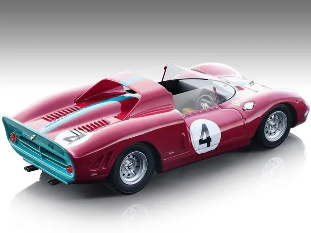 Alt view image 2 of 6 - Ferrari 275 P2 #4 "Maranello Concessionaires" "Nurburgring 1000 km" (1965) "Mythos Series" Ltd Ed 1/18 Model Car by Tecnomodel