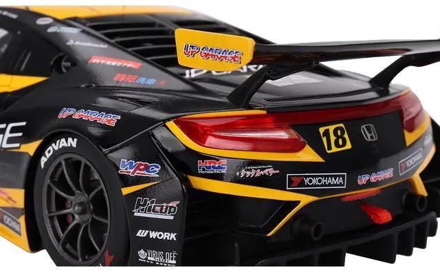 Alt view image 4 of 6 - Honda NSX GT3 EVO22 #18 Takashi Kobayashi - Syun Koide "Team UpGarage" "Super GT Series" (2023) 1/18 Model Car by Top Speed
