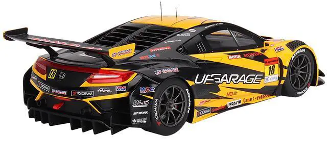 Alt view image 5 of 6 - Honda NSX GT3 EVO22 #18 Takashi Kobayashi - Syun Koide "Team UpGarage" "Super GT Series" (2023) 1/18 Model Car by Top Speed