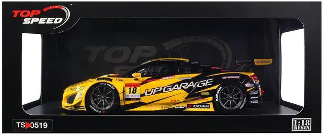 Alt view image 6 of 6 - Honda NSX GT3 EVO22 #18 Takashi Kobayashi - Syun Koide "Team UpGarage" "Super GT Series" (2023) 1/18 Model Car by Top Speed
