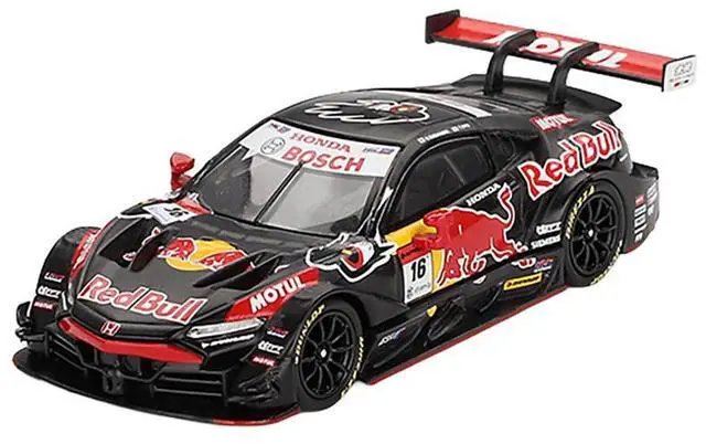 Alt view image 2 of 6 - Honda NSX-GT "TYPE S" GT500 #16 "Team Red Bull Mugen" "Super GT Series" (2022) Limited Edition 1/64 Diecast Model Car by Mini GT