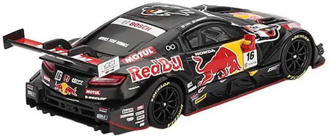 Alt view image 4 of 6 - Honda NSX-GT "TYPE S" GT500 #16 "Team Red Bull Mugen" "Super GT Series" (2022) Limited Edition 1/64 Diecast Model Car by Mini GT