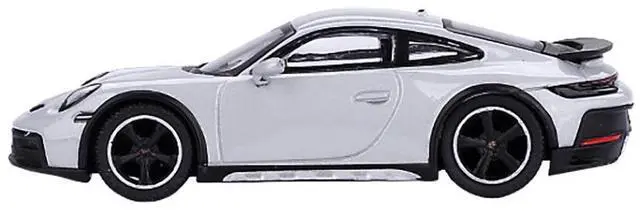 Alt view image 3 of 6 - Porsche 911 Dakar Ice Gray Metallic Limited Edition 1/64 Diecast Model Car by Mini GT