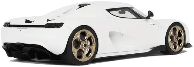 Alt view image 5 of 6 - 2024 Koenigsegg CC850 Crystal White 1/18 Model Car by GT Spirit