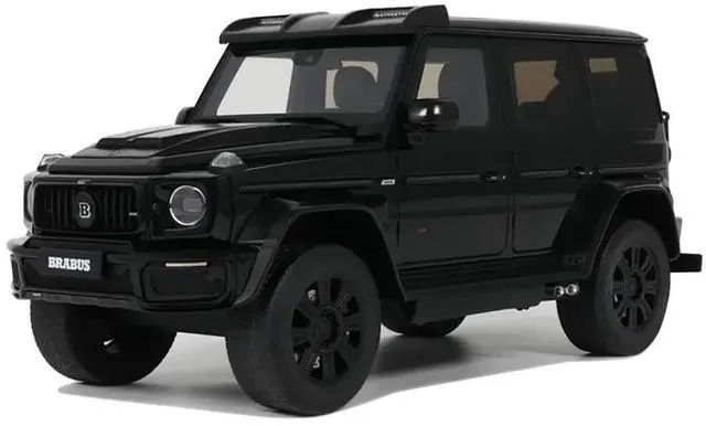 Main image of 2023 Mercedes-Benz Brabus G800 4x4 Black 1/18 Model Car by GT Spirit