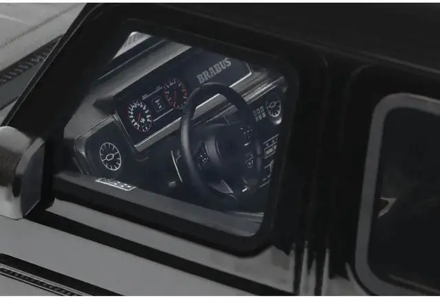 Alt view image 2 of 6 - 2023 Mercedes-Benz Brabus G800 4x4 Black 1/18 Model Car by GT Spirit