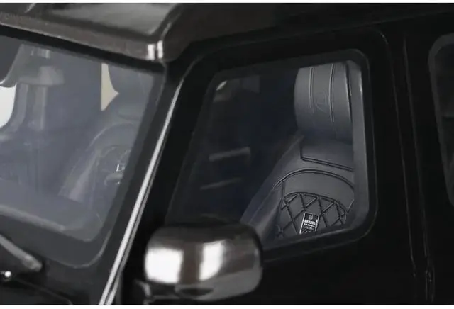 Alt view image 3 of 6 - 2023 Mercedes-Benz Brabus G800 4x4 Black 1/18 Model Car by GT Spirit