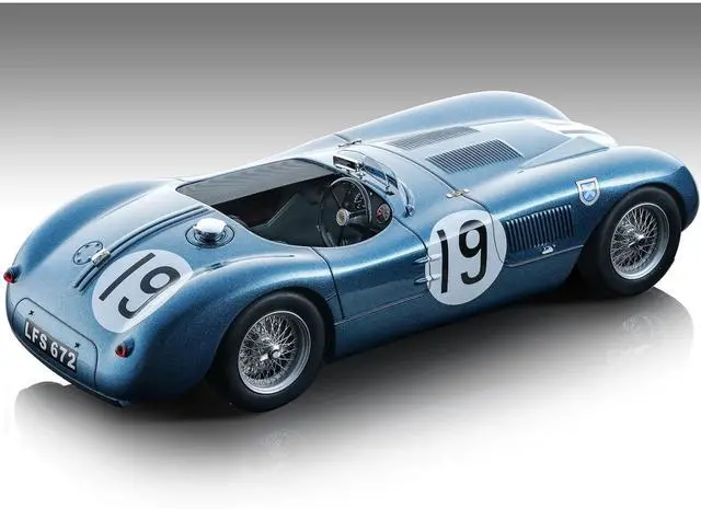 Alt view image 2 of 3 - Jaguar C-Type #19 "Ecurie Ecosse" Winner "BARC Goodwood" (1954) "Mythos Series" 1/18 Model Car by Tecnomodel