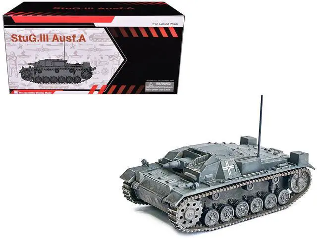 Alt view image 6 of 6 - Germany StuG. III Ausf.A Tank "Michael Wittmann, LAH, Barbarossa" (1941) 1/72 Plastic Model by Dragon Models