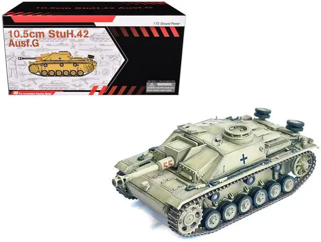 Alt view image 6 of 6 - Germany 10.5cm StuH.42 Ausf. G Tank "NEO Dragon Armor" Series 1/72 Plastic Model by Dragon Models