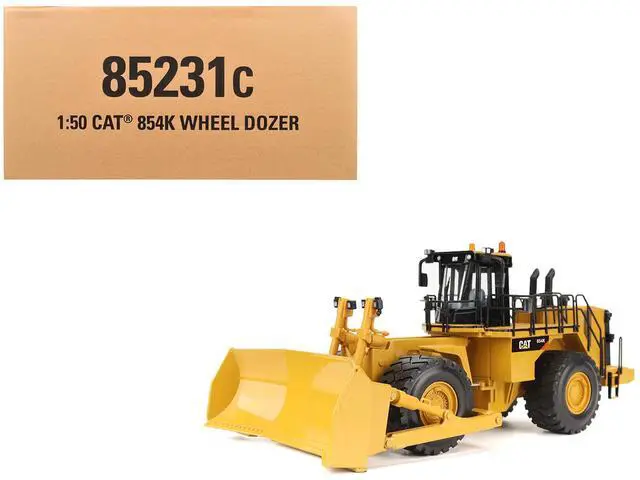 Alt view image 6 of 6 - CAT Caterpillar 854K Wheel Loader Yellow "Core Classics Series" 1/50 Diecast Model by Diecast Masters