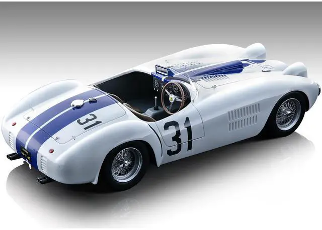 Alt view image 5 of 6 - Ferrari 375 Plus #31 "Briggs Cunningham" 2nd Place "SCCA National Lockbourne" (1954) 1/18 Model Car by Tecnomodel