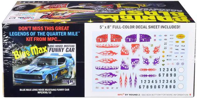 Alt view image 2 of 3 - Skill 2 Model Kit "Bantam Blast" AA/FA Altered Roadster/Dragster 1/25 Scale Model by MPC