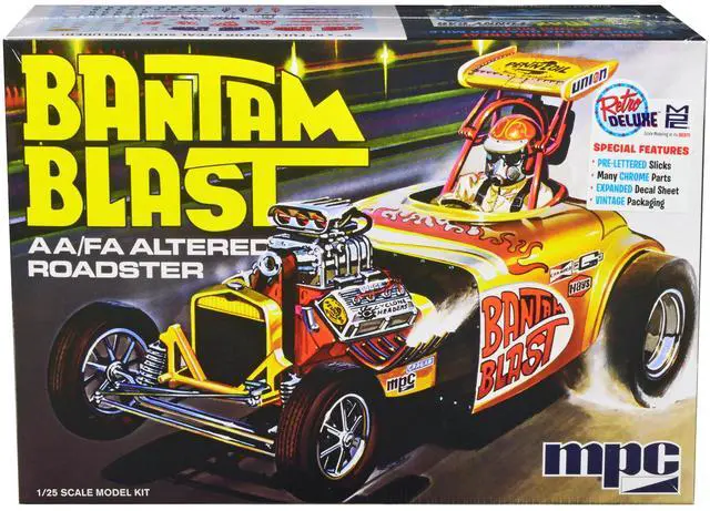Main image of Skill 2 Model Kit "Bantam Blast" AA/FA Altered Roadster/Dragster 1/25 Scale Model by MPC