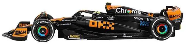 Alt view image 3 of 6 - McLaren MCL60 #4 Lando Norris 2nd Place Formula One F1 "Japanese GP" (2023) Limited Edition 1/64 Diecast Model Car by Mini GT