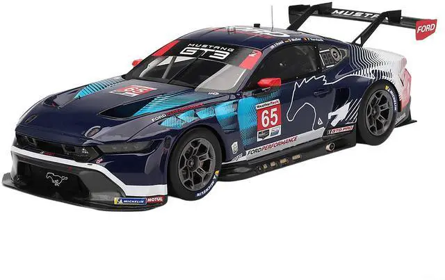Main image of Ford Mustang GT3 #65 "Ford Multimatic Motorsports" IMSA "24 Hours of Daytona" (2024) 1/18 Model Car by Top Speed