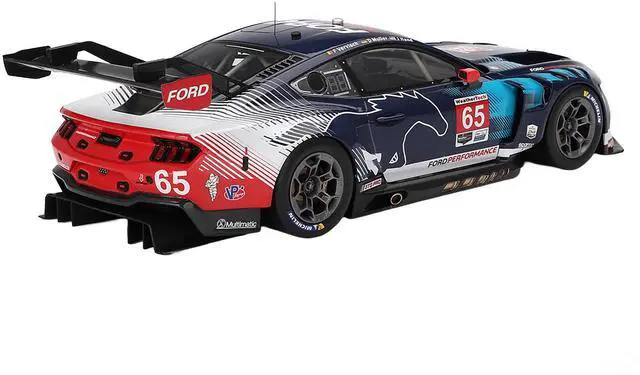Alt view image 5 of 6 - Ford Mustang GT3 #65 "Ford Multimatic Motorsports" IMSA "24 Hours of Daytona" (2024) 1/18 Model Car by Top Speed