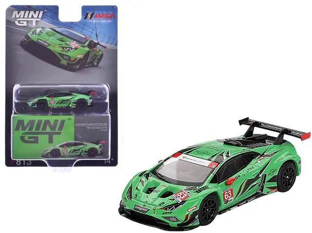 Main image of Lamborghini Huracan GT3 EVO2 #63 "Iron Lynx" "24 Hours of Daytona" (2023) Limited Edition 1/64 Diecast Model Car by Mini GT
