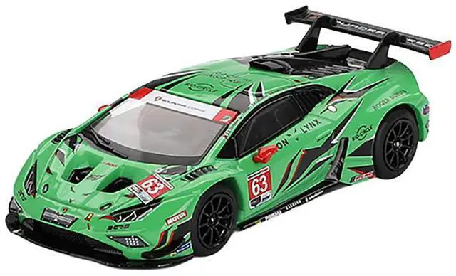 Alt view image 2 of 6 - Lamborghini Huracan GT3 EVO2 #63 "Iron Lynx" "24 Hours of Daytona" (2023) Limited Edition 1/64 Diecast Model Car by Mini GT