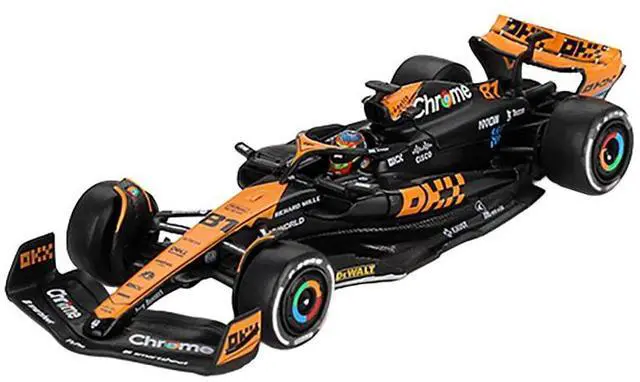 Alt view image 2 of 6 - McLaren MCL60 #81 Oscar Piastri 3rd Place Formula One F1 "Japanese GP" (2023) Limited Edition 1/64 Diecast Model Car by Mini GT