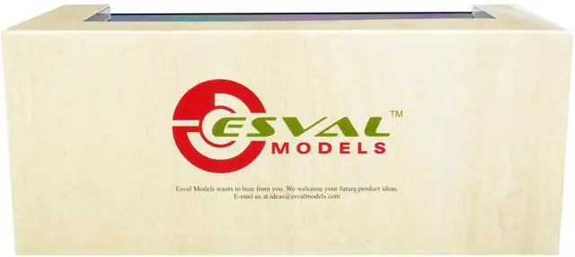 Alt view image 3 of 3 - 1939 Delage D6-70 Cabriolet (Top Up) RHD Black with White Top and Red Interior Ltd Ed to 250 pcs 1/43 Model Car by Esval Models