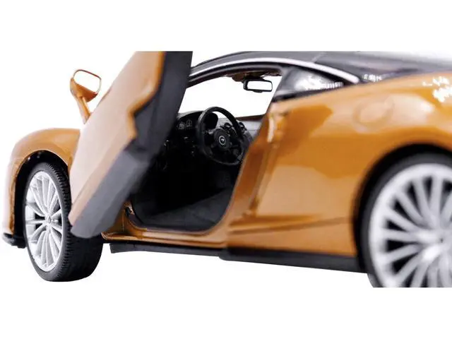 Alt view image 3 of 6 - McLaren GT Gold Metallic with Black Top "NEX Models" 1/24 Diecast Model Car by Welly