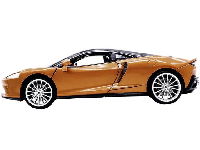 Alt view image 4 of 6 - McLaren GT Gold Metallic with Black Top "NEX Models" 1/24 Diecast Model Car by Welly