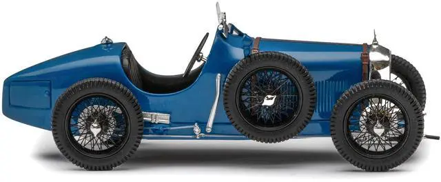 Alt view image 2 of 5 - 1928 Amilcar C6 Racer Blue Limited Edition to 125 pieces Worldwide 1/43 Model Car by Esval Models